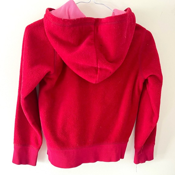 Red Gap Zip Up Sweater - Picture 3 of 3